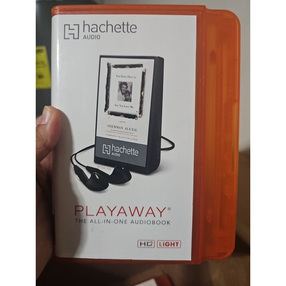 You Don't Have to Say You Love Me Library Audiobook PLAYAWAY Sherman Alexie